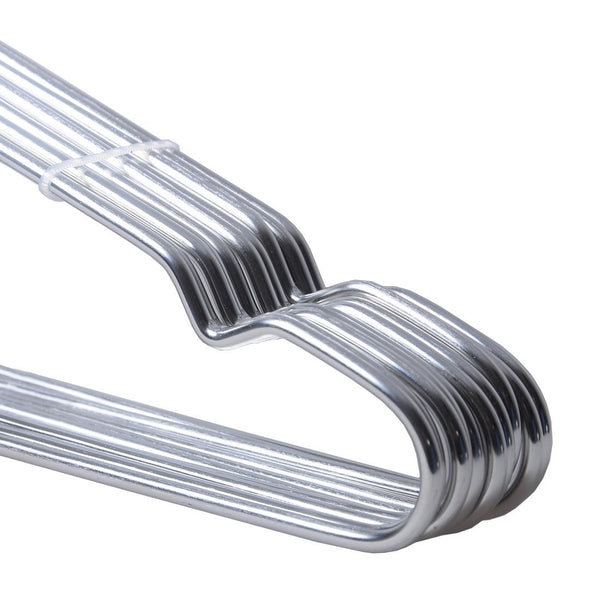ECROCY 20 Pack Strong Stainless Steel Hangers - 4mm Diameter 17.7 Inch