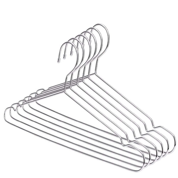 Xyijia Hanger Super Strong Stainless Steel Metal Wire Hangers Clothes Hangers, Coat Hanger, Suit Hanger (30Pcs/Lot)