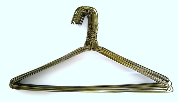 Homeneeds' Suit Hangers, 16" Inch, 13 Gauge Strong! (100 Case Pack)