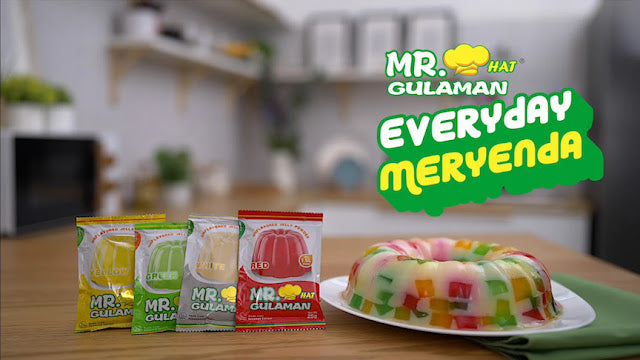 Serve a Filipino favorite staple dessert and meryenda - gulaman - and get a sweet feeling, everyday