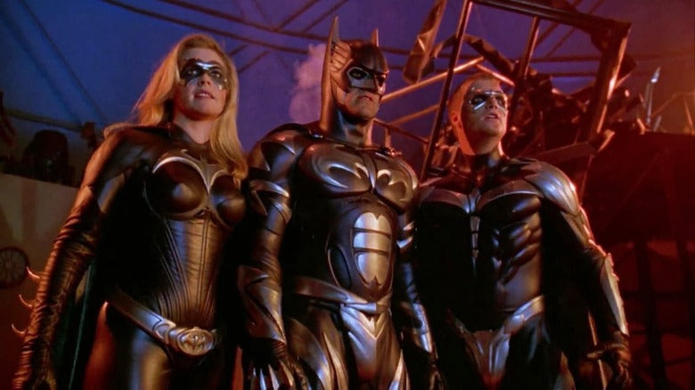 The Suits For Batman & Robin’s Finale Were Thrown Together From Spare Parts