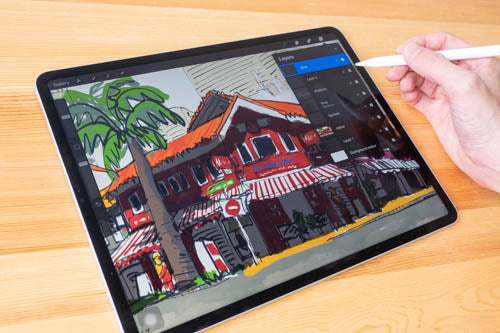 How much iPad storage do you need for digital art?