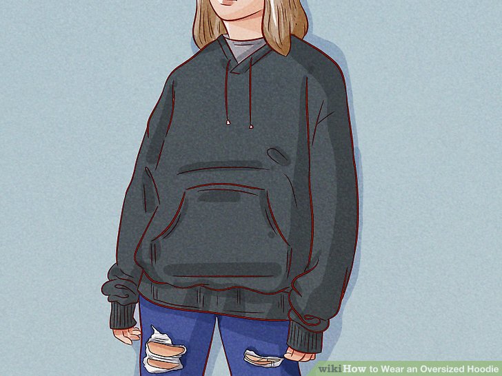 How to Wear an Oversized Hoodie