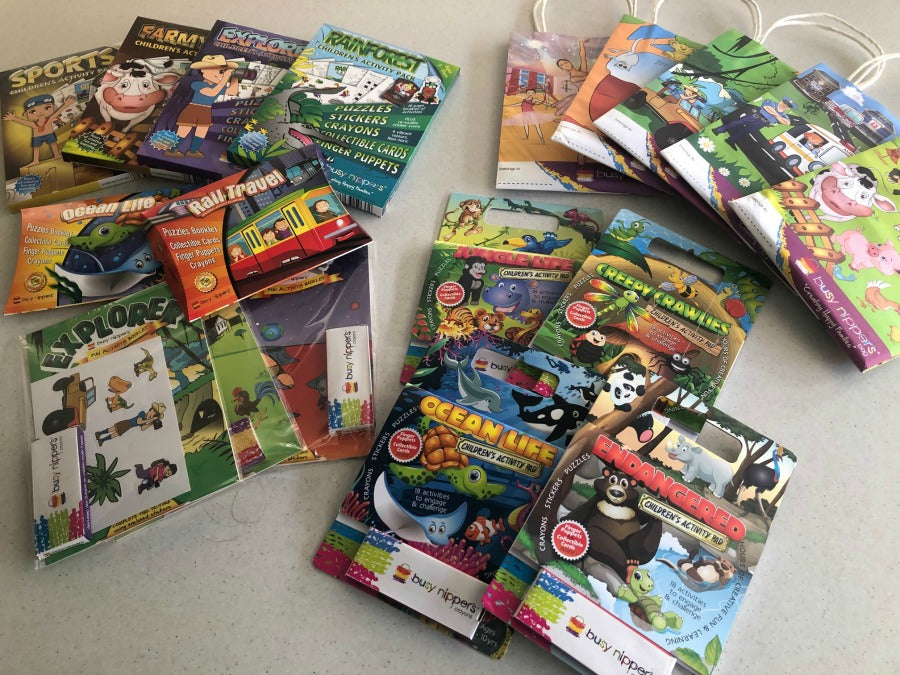 Entertain Kids At Home With Busy Nippers Activity Packs