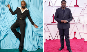 The men brought their A-game to the Oscars tonight
