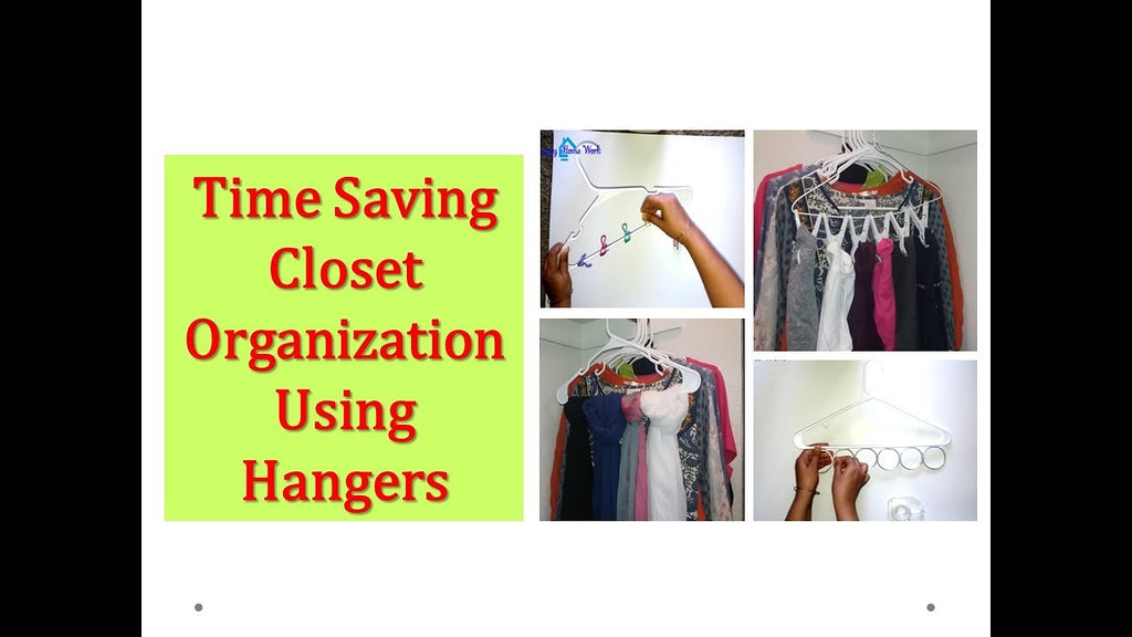 How to organize closet in few minutes? - Time saving Closet organization (Hanger hacks ) Struggling to find clothes in the morning? how to organize daily wear ...