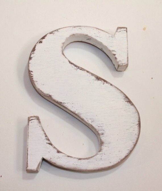 Diy 12 Inch Wooden Letters