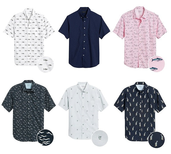 Monday Men’s Sales Tripod – $24 BR Short Sleeve Print Shirts, Last Chance Under Armour Sale, & More