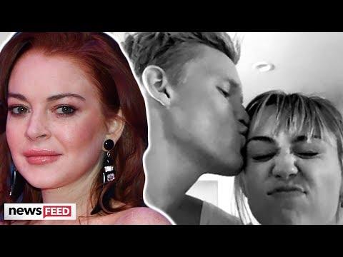 Lindsay Lohan Shades Cody Simpson’s Relationship with Miley Cyrus!