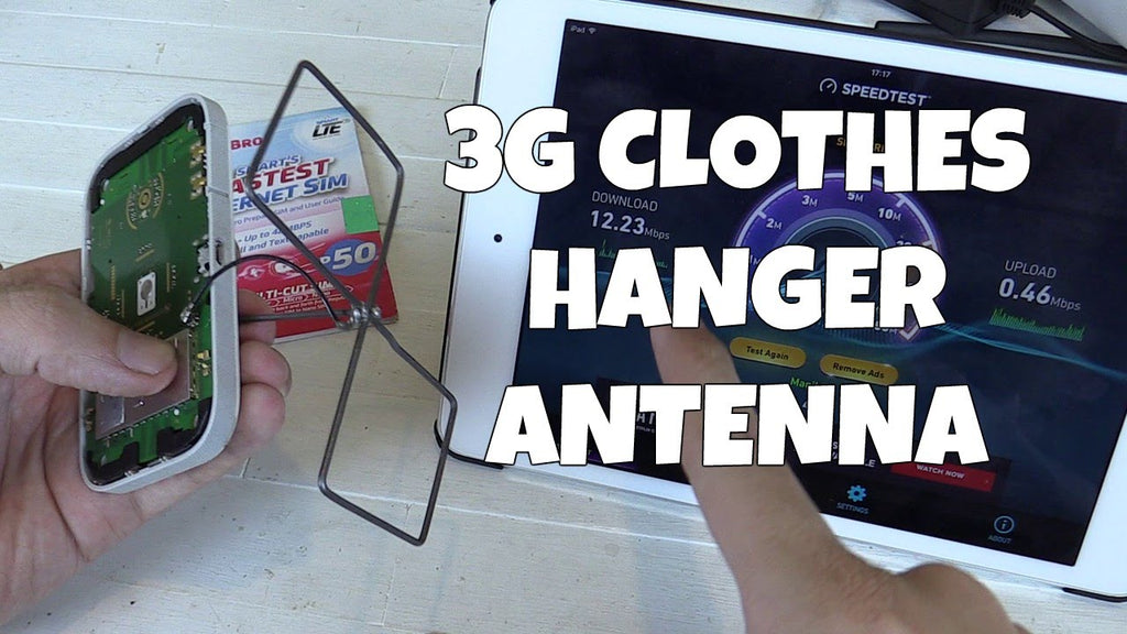 3G coat hanger Antenna by Gadget Addict (4 years ago)