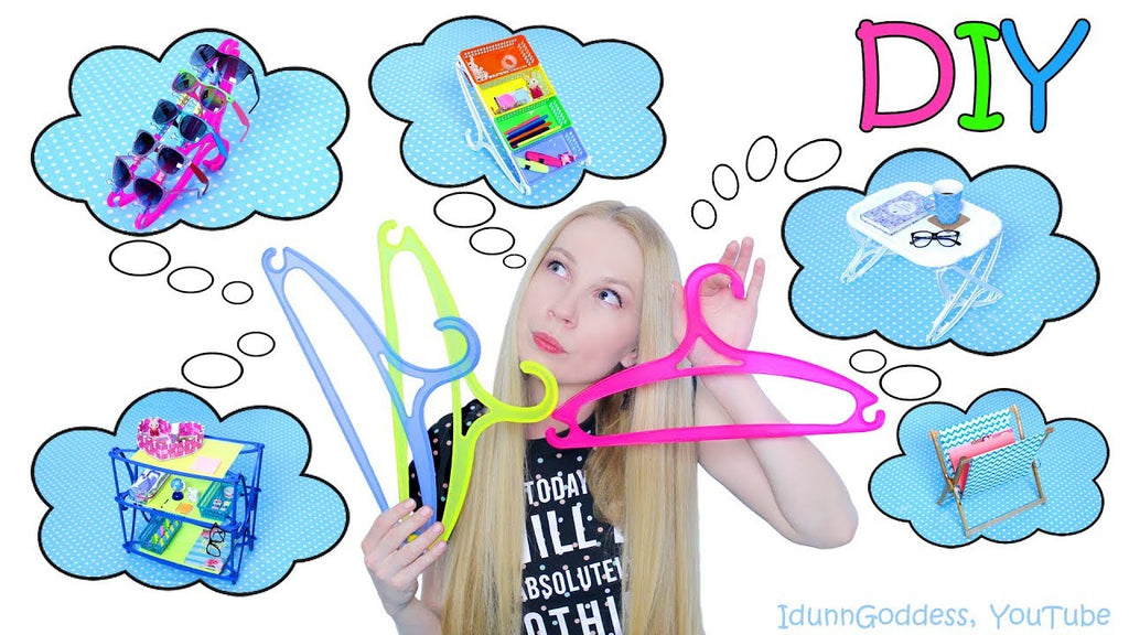 5 DIY Projects With Clothes Hangers – New Ideas For Using Hangers In Awesome And Useful Ways by IdunnGoddess (3 years ago)