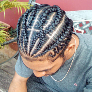 Men’s cornrow hairstyles are conventional styles of braiding locks close to the scalp