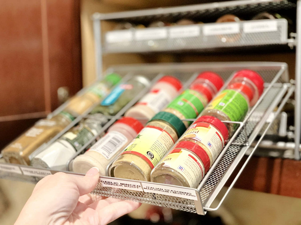 Readers said these spice rack organizers changed their kitchens – and we agree that they're pretty genius for organizing all those spices! Plus, check out a few organizers that we love!