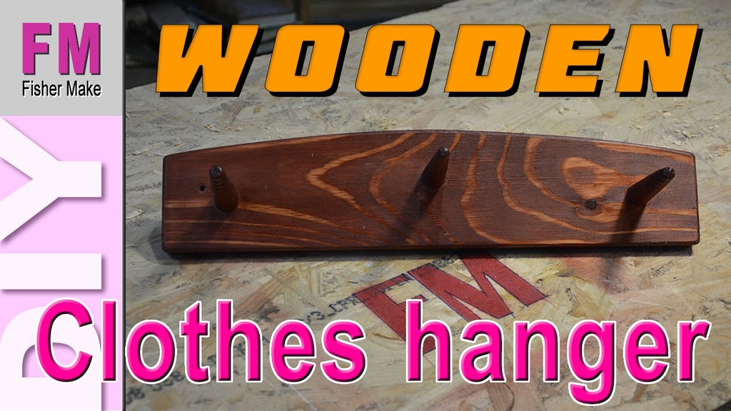 DIY Wooden Clothes hanger