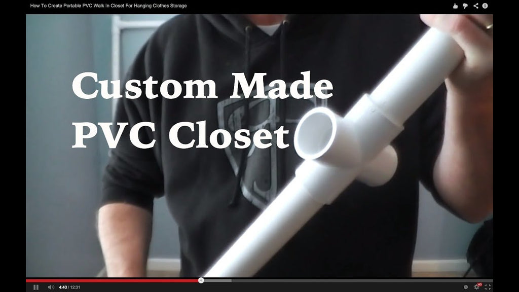How To Make PVC Clothes Rack by Andy Bob (7 years ago)