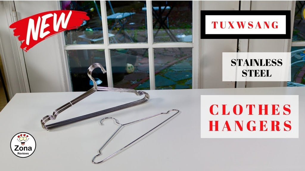 Stainless Steel Clothes Hangers - Review ✅ by Zona Reviews (3 years ago)