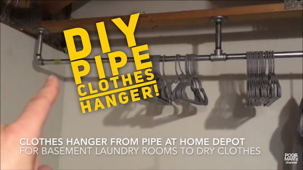 DIY Pipe Clothes Hanger! by guitarburger (3 years ago)
