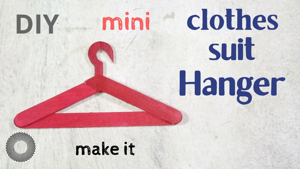 How to make clothes suit hanger | R black craft studio