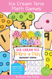 Ice Cream Tens - Making 10 in Math