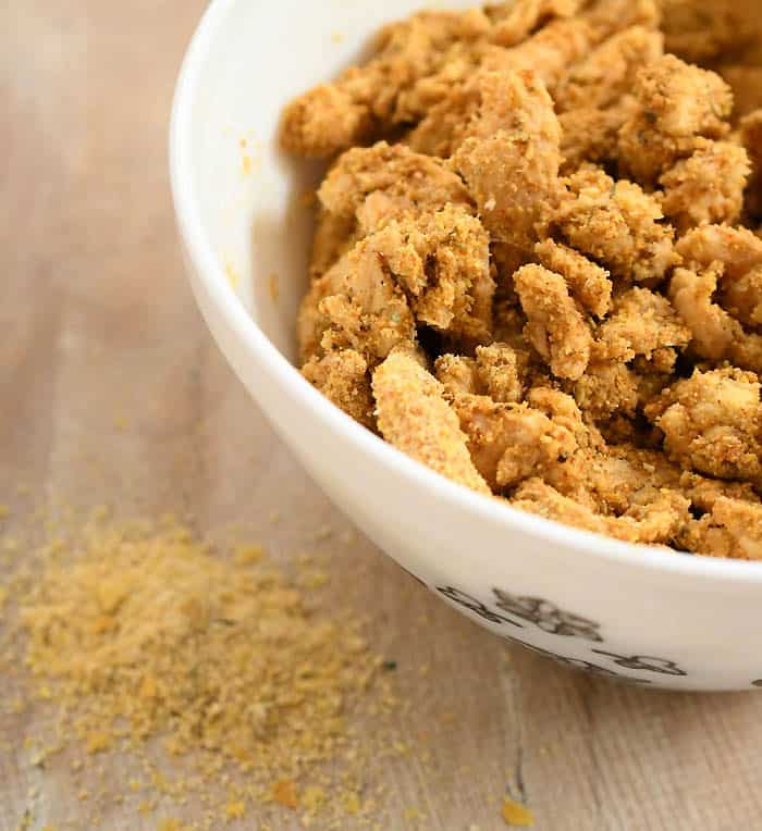 Southern Fried Vegan Air Fryer Soy Curls Recipe