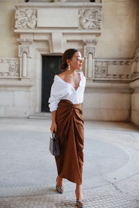 Stylish Wrap Skirts – This Summer’s Skirt Model That is Always a Hit