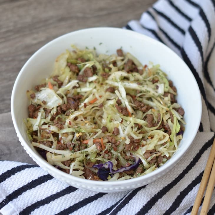 Paleo Egg Roll in a Bowl Recipe