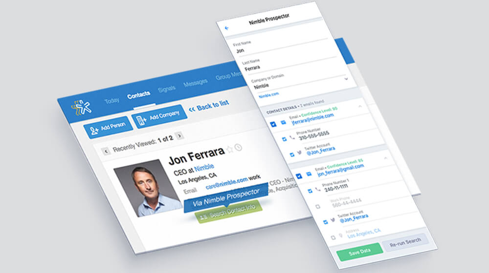 Nimble Launches Update to Prospector 2.0 App