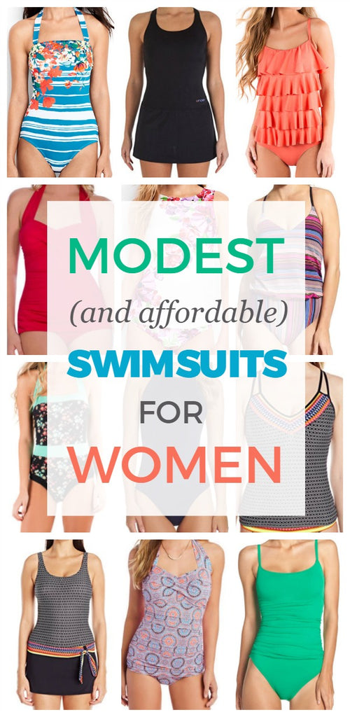 Modest (and affordable) swimsuits for women