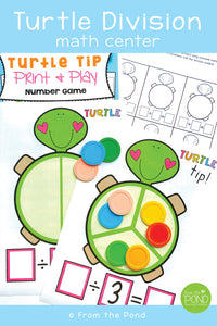 Division Math Center - Turtle Tip