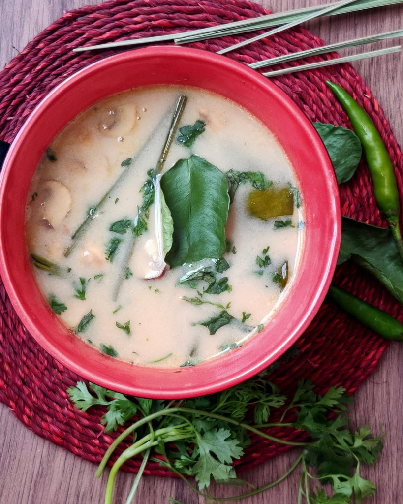 Tom Kha| Vegetarian Thai Coconut Soup