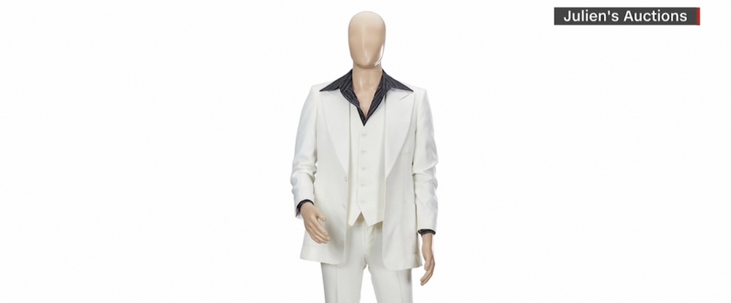 John Travolta’s ‘Saturday Night Fever’ suit hits the auction block
