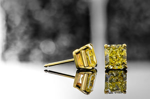 Everything You Need to Know About Yellow Diamond Earrings