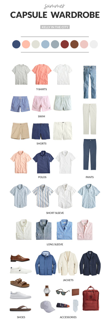 Mitch’s Summer Capsule Wardrobe for Men