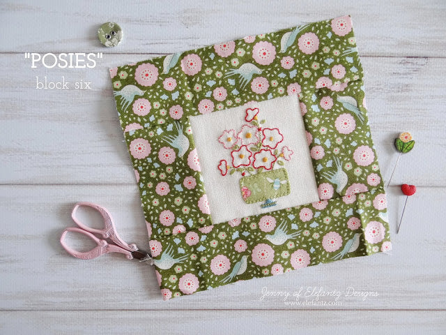 Block 6 of Posies and around home...