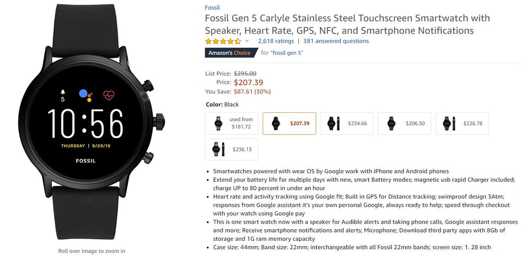 Deal: Our favorite Wear OS watch is on sale for $207 (30% off)