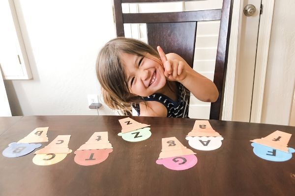 Fun Ice Cream Upper and Lower Case Letter Matching Activity