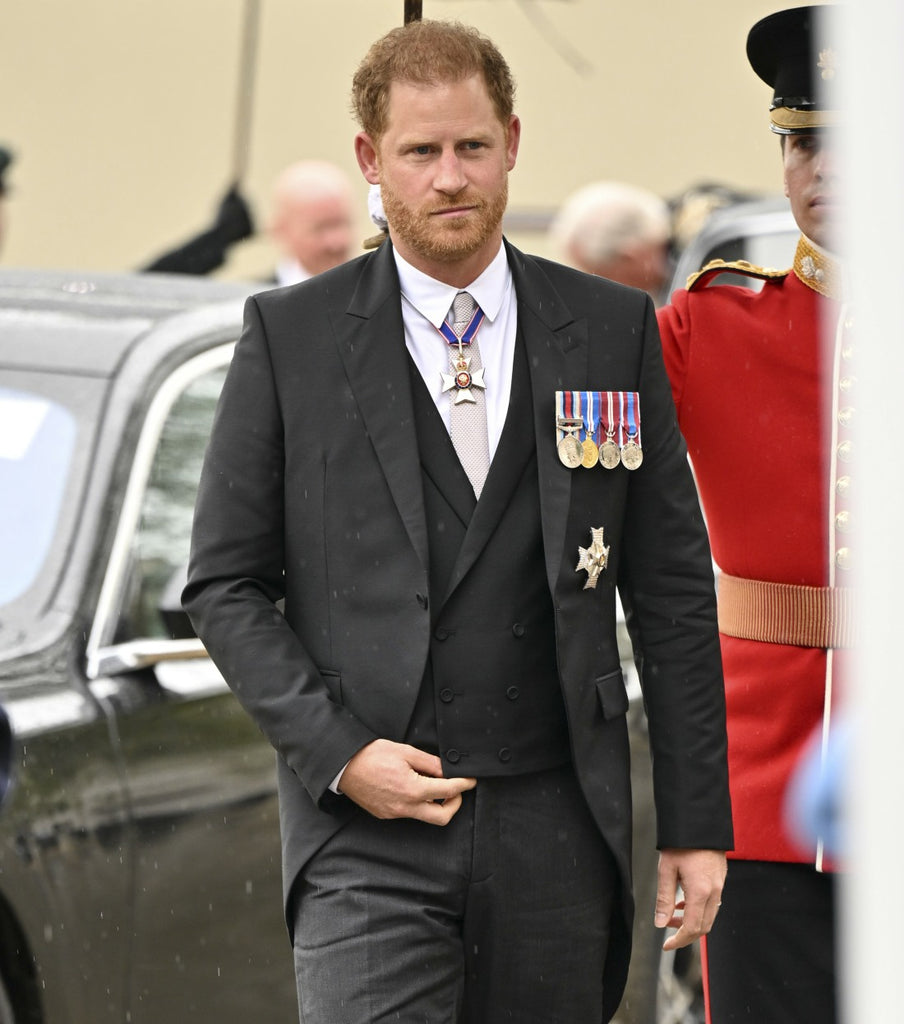 Prince Harry looked unbroken & unbothered at his father’s coronation