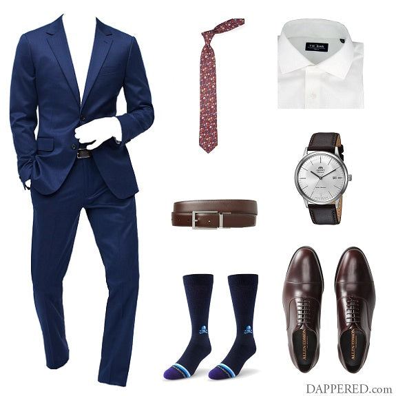 Style Scenario: Warm Weather Suited Up (and not too serious)