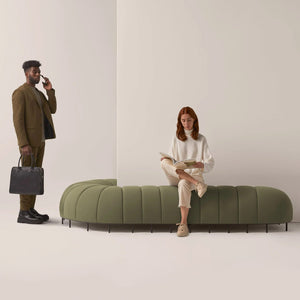 Worm sofa bench by Missana among new products on Dezeen Showroom