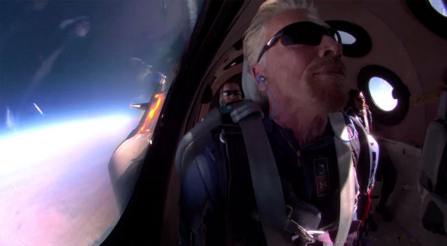 Virgin Galactic Founder Makes It to Space Aboard His VSS Unity Spacecraft