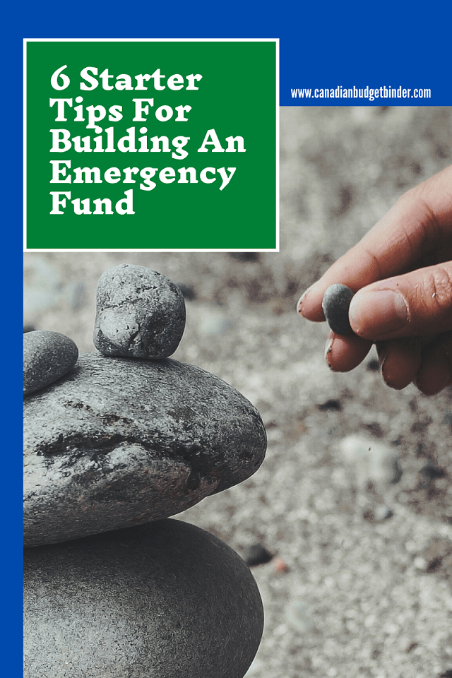 6 Starter Tips For Building Your Emergency Fund : April 2020 Budget Update