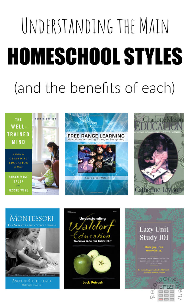 Homeschool Styles: Summary of Benefits