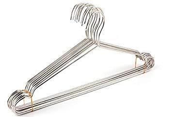 Zoomy Far: Stainless Steel Coat Drying Rack Clothes Hanger 42CM Clothes Hangers
