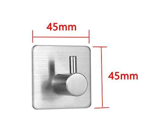 Great karcy 4pcs 3m waterproof self adhesive wall mounted hook made of 304 stainless steel