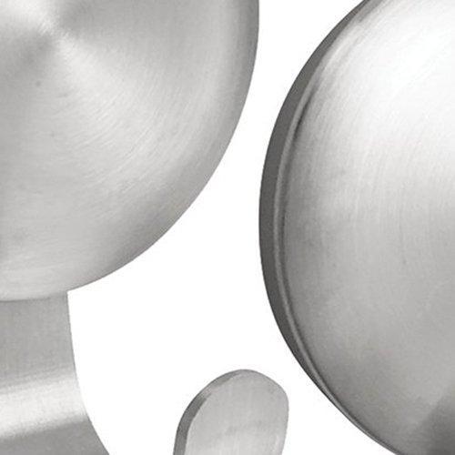Best interdesign forma self adhesive hook set of 2 stainless steel