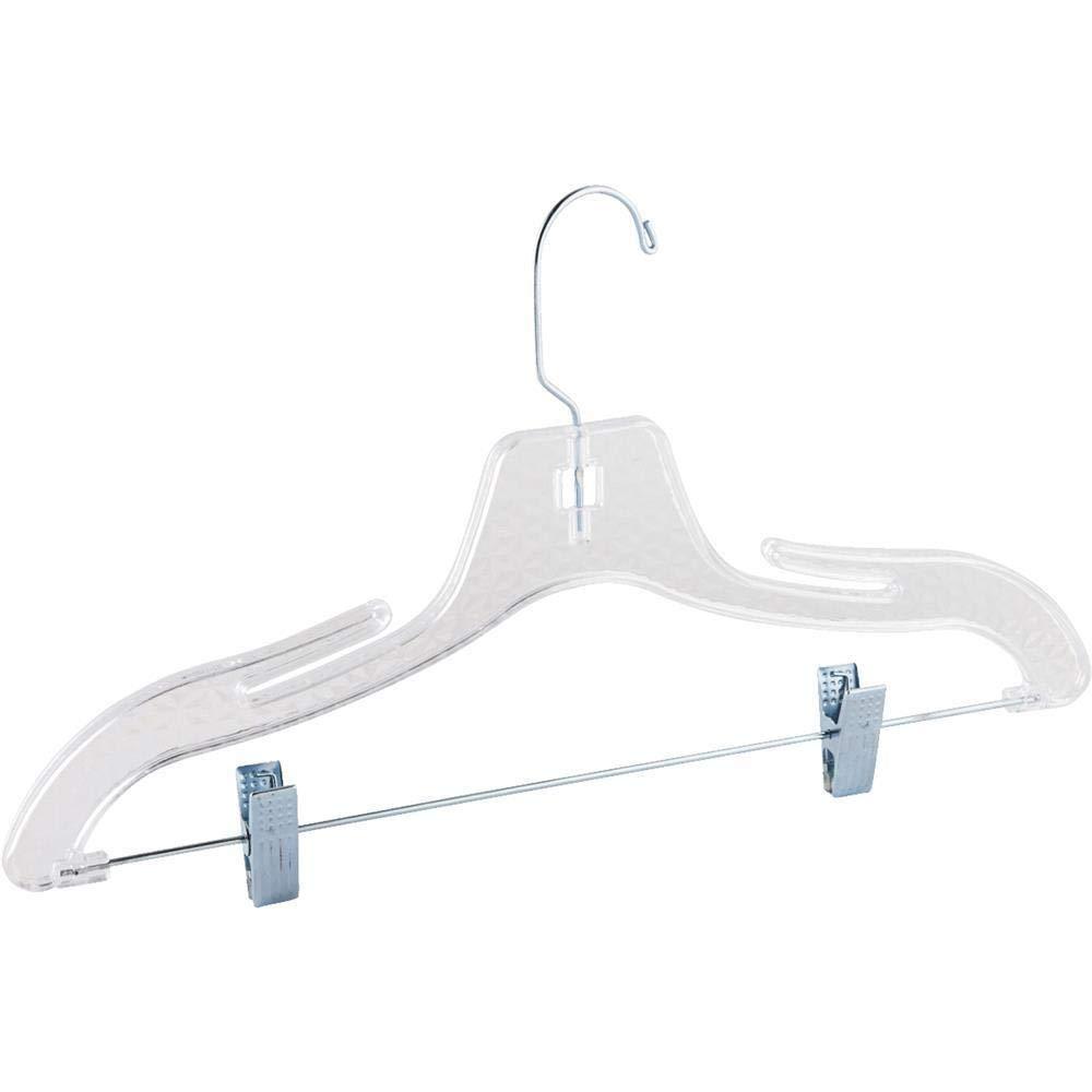 Crystal Cut Clear Suit Hangers – 2 Pack