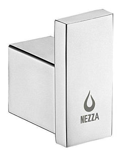 Get nezza nba 125 002 ss contemporary wall mounted bathroom stainless steel robe hook chrome