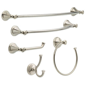 Purchase delta faucet 79735 ss cassidy double robe hook brilliance stainless steel