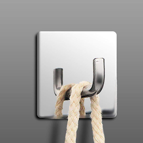 Buy usbnovel towel hooks bathroom hook self adhesive hooks office hooks hanging keys for kitchen stick on wall stainless steel 4 packs