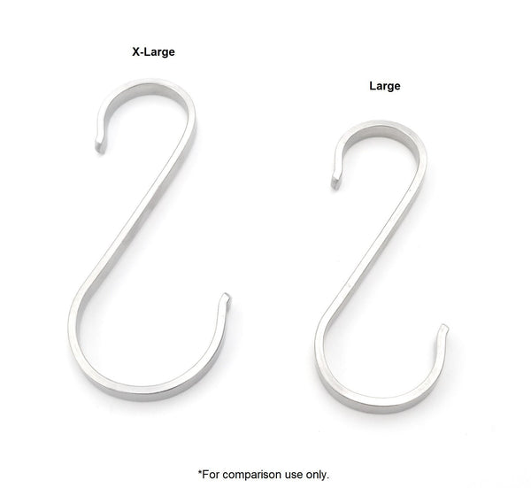 Shop here eeze rack st fsh 02 304 stainless steel all purpose flat s utility hook x large 15 pack